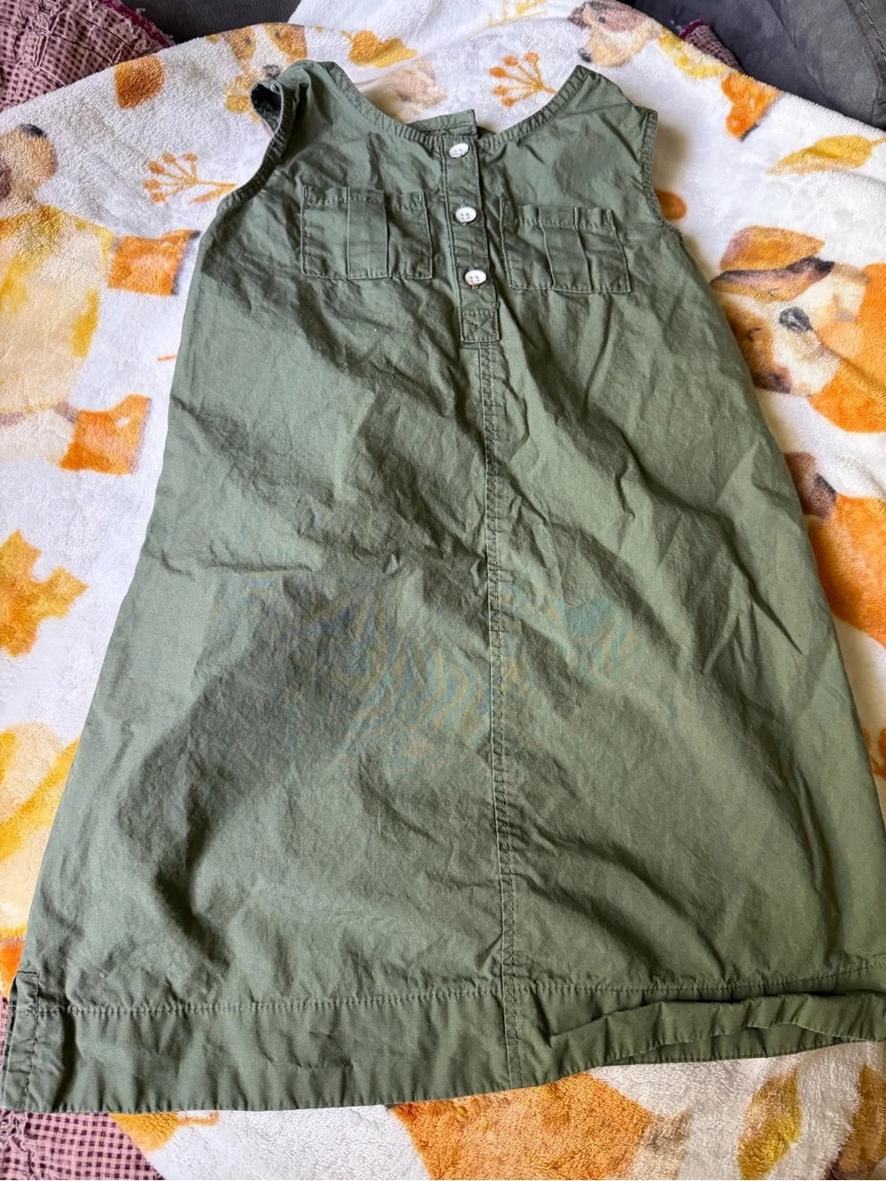 Old Navy Olive Green Kids Shorts
